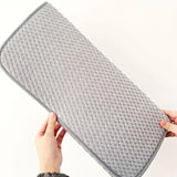 Microfiber Dish Drying Mat Quick Absorbent Dish Drainer Pad for Countertops