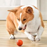 Pet Automatic Rolling Ball Toy Jumping Bouncing Ball Pet Dog Toy Orange