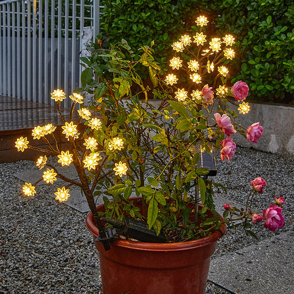 Solar Garden Lights Decorative Flower Lights Garden Yard Pathway Patio Decoration Style 3