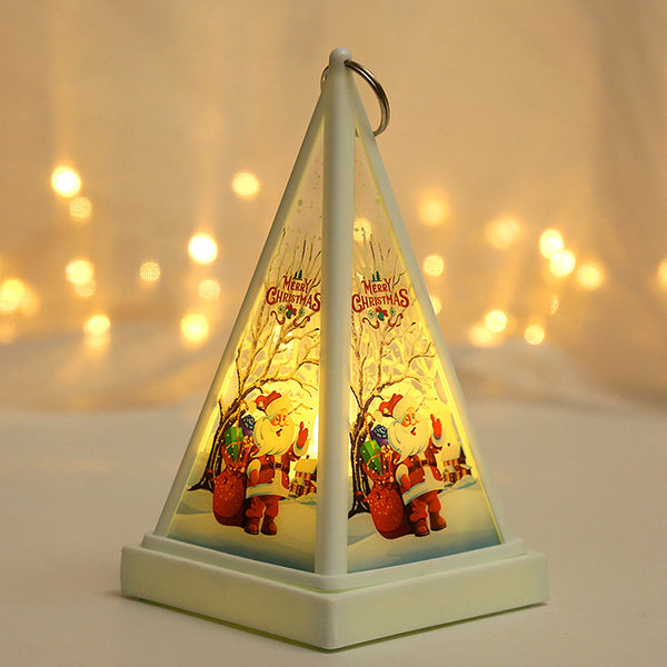 Christmas Decorative Light Kids Handheld Night Light Pendant Decorative Lamp Xmas Decor Style 2