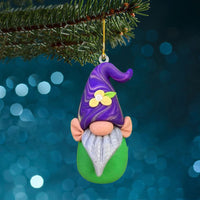 5-Piece Christmas Tree Gnome Hanging Pendant Acrylic Xmas Ornaments Decorations Style 1