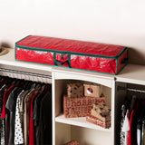 Wrapping Paper Storage Container Wrapping Organizer Storage Red