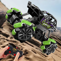 Remote Control Off Road Car Toy Buggy Monster Vehicle Kid Toy Gift Green