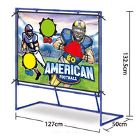 Throwing Target Game Setfor Kids Inspired Outdoor Fun Toss Target Games American Football Style