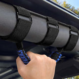 Grab Handles for Jeep Wrangler Roll Bar Grab Handles Blue