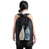 Travel Laundry Bag Backpack Portable Laundry Dirty Clothes Hamper Bag for College Dorm