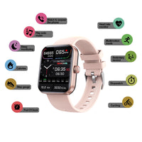 Sports Watch Bluetooth Call Smart Watch Heart Rate Monitoring Fitness Tracker Pink