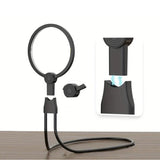 Hands-Free 3X Magnifying Glass with Light Magnetic Standing Magnifier Neck Wearable