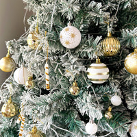 Christmas Ball Ornaments Christmas Tree Decoration Ball Box Gift Glittering Funny Party Decor Style 5