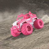 Kids RC Cars Remote Control Toys Car 2.4 GHz LED Light Off Road Car Pink