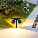 Solar Motion Sensor Spot Light Outdoor Solar LED Wall Light for Yard Garden Walkway Warm White