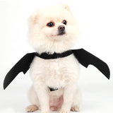 Black Bat Wings Costume Prop Dress Up Halloween Pet Dog Holiday Decor