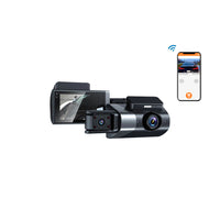 2 Channel WiFi HD 1080P Dash Camera Front 170 Degree Wide Angle Dashboard Camera