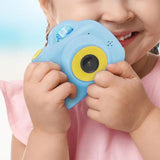 Dual Lens Digital Camera for Kids Video Camera Christmas Birthday Mini Camera Toy Blue