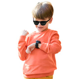 Smart Watch Touch Screen Watch with Camera Pedometer Small Games Black