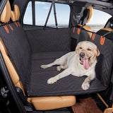 Large Back Seat Extender for Pets Water-Resistant Hard Bottom Dog Car Seat Cover