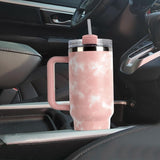 40oz Stainless Steel Thermal Cup Travel Mug Tumbler Pink