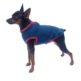 Pet Dog Puppy Winter Warm Jumper Vest Coat Jacket Apparel Clothes Outdoor Blue