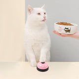 Pet Training Bells Dog Cat Training Equipment Interactive Toy Pink