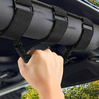 Grab Handles for Jeep Wrangler Roll Bar Grab Handles Black