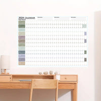 2024 Poster Calendar 365 Days Calendars Yearly Planner Schedule Calendar Style 1