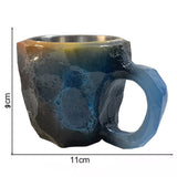 Mineral-Simulated Coffee Mug Home Office Coffee Cup Blue