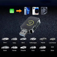 Wireless Apple Carplay Adapter Android Auto Adapter USB Car Dongle Connect Box