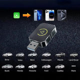 Wireless Apple Carplay Adapter Android Auto Adapter USB Car Dongle Connect Box