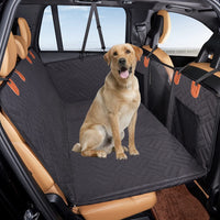 Large Back Seat Extender for Pets Water-Resistant Hard Bottom Dog Car Seat Cover