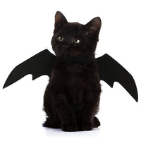 Black Bat Wings Costume Prop Dress Up Halloween Pet Dog Holiday Decor