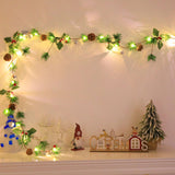 2M 20LEDs Christmas Garland Light Xmas String Lights Party Garden Home Decor Style 2