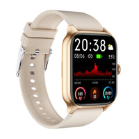 Smart Watch Fitness Tracker Heart Rate Sport Watches Beige