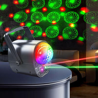 RGB Disco Ball Lights Party Lights Sound Activated Strobe Lights Christmas Decor