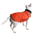 Reflective Winter Pet Dog Coat Puppy Vest Dog Jacket Pets Clothes Orange