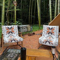 Bohemian Style  Camping Chair Seat Cover Garden Outdoor Folding Chair Cover Style 1