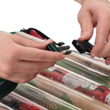 Wrapping Paper Storage Container Wrapping Organizer Storage Red