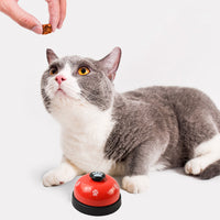 Pet Training Bells Dog Cat Training Equipment Interactive Toy Red