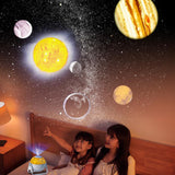 Starry Projector Night Light USB Galaxy Projector Lamp with 13Pcs Discs