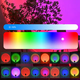 APP Control Sunset Projector Lamp Remote Control RGB LED Sunlight  Lamp 360 Degree Rotation