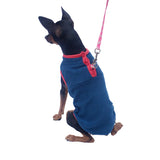 Pet Dog Puppy Winter Warm Jumper Vest Coat Jacket Apparel Clothes Outdoor Blue