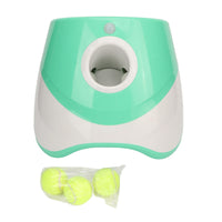 Automatic Ball Launcher Electric Interactive Ball Thrower Pet Dog Fetch Machine Green