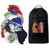 Travel Laundry Bag Backpack Portable Laundry Dirty Clothes Hamper Bag for College Dorm