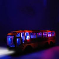 Remote Control Bus All Directions Driving RC School Bus Electronic Vehicle Toy With LED Lights Yellow