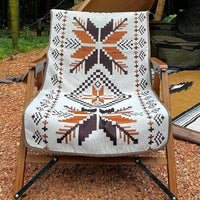 Bohemian Style  Camping Chair Seat Cover Garden Outdoor Folding Chair Cover Style 1