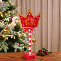 Christmas LED Lamp Road Sign Ornaments Christmas Decor Style 5