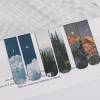 Set of 8Pcs Magnetic Bookmarks Page Markers Page Clip for Reading