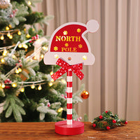 Christmas LED Lamp Road Sign Ornaments Christmas Decor Style 6