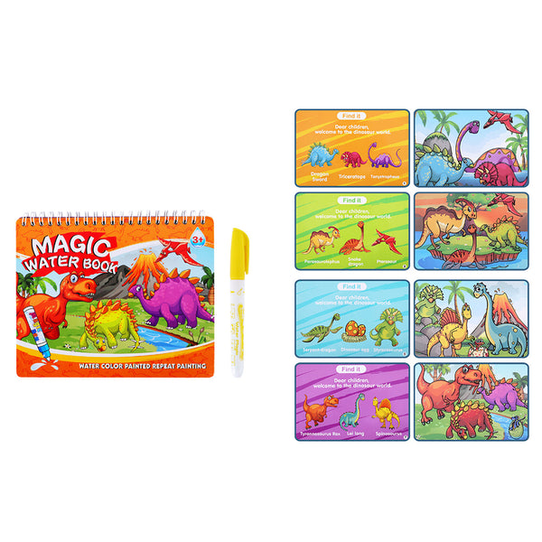 Magic Water Drawing Book Doodle Coloring Book for Kids Educational Learning Toys for Toddlers Style 5