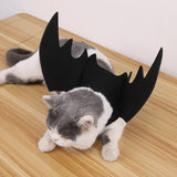 Black Bat Wings Costume Prop Dress Up Halloween Pet Dog Holiday Decor