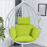 Hanging Swing Chair Cushion  Egg Chair Pad Outdoor Garden Home Decor Green